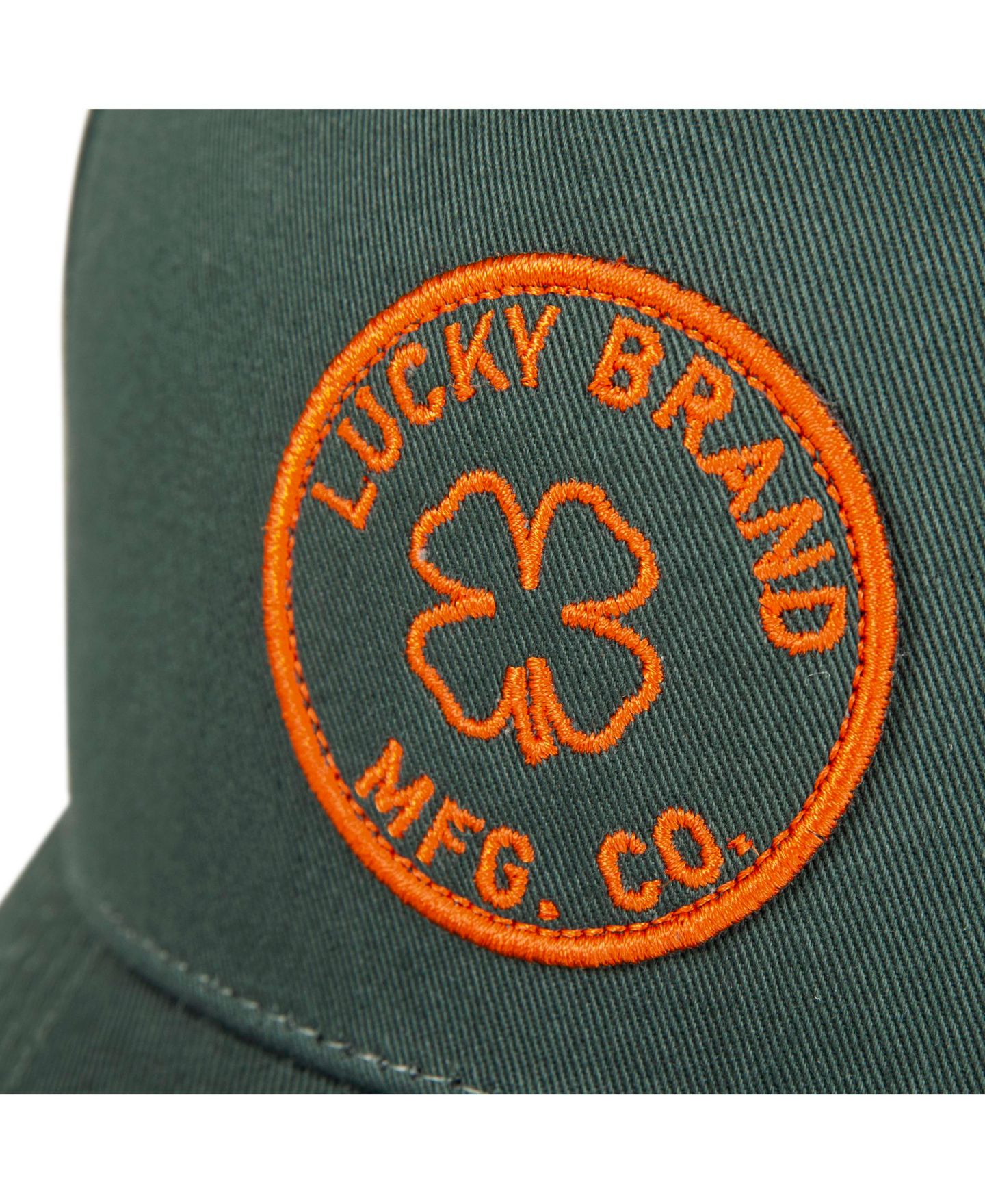 Женский головной убор Lucky Brand MFG Co. Patch Hat, цвет: Тёмно-зелёный — фото 3
