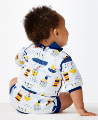 Baby Boys Happy Nappy Wetsuit with Swim Diaper