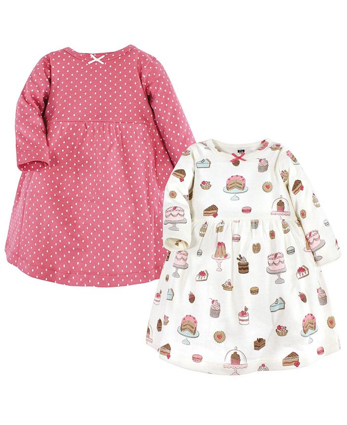 Hudson Baby Infant Girl Cotton Dresses, Sweet Bakery - Macy's