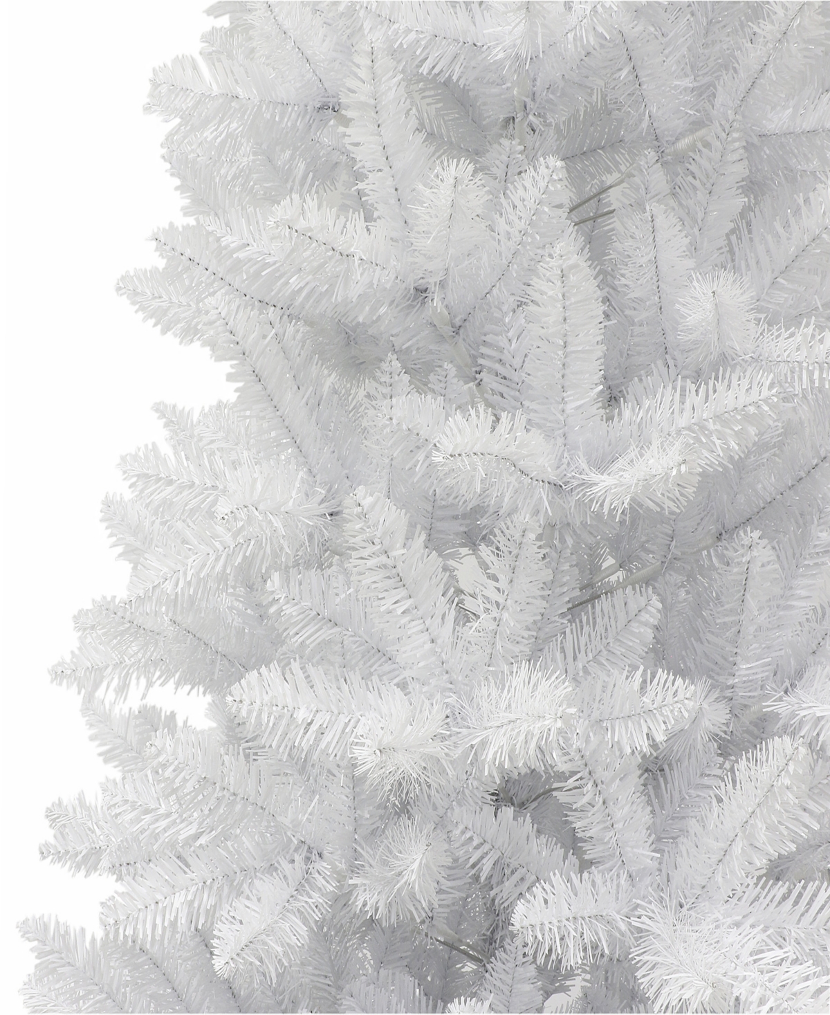 Puleo 6' Unlit Carson Artificial Pine Tree In White