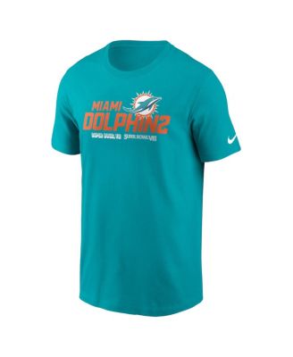 Men's Aqua Miami Dolphins Local Essential T-shirt