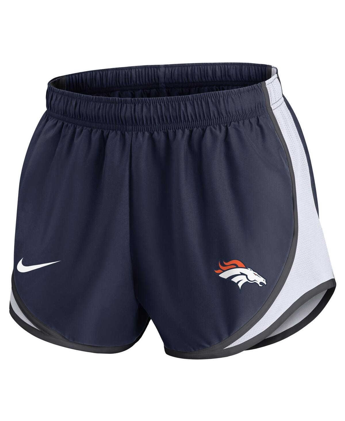 Nike Women's  Navy Tennessee Titans Performance Tempo Shorts In Navy