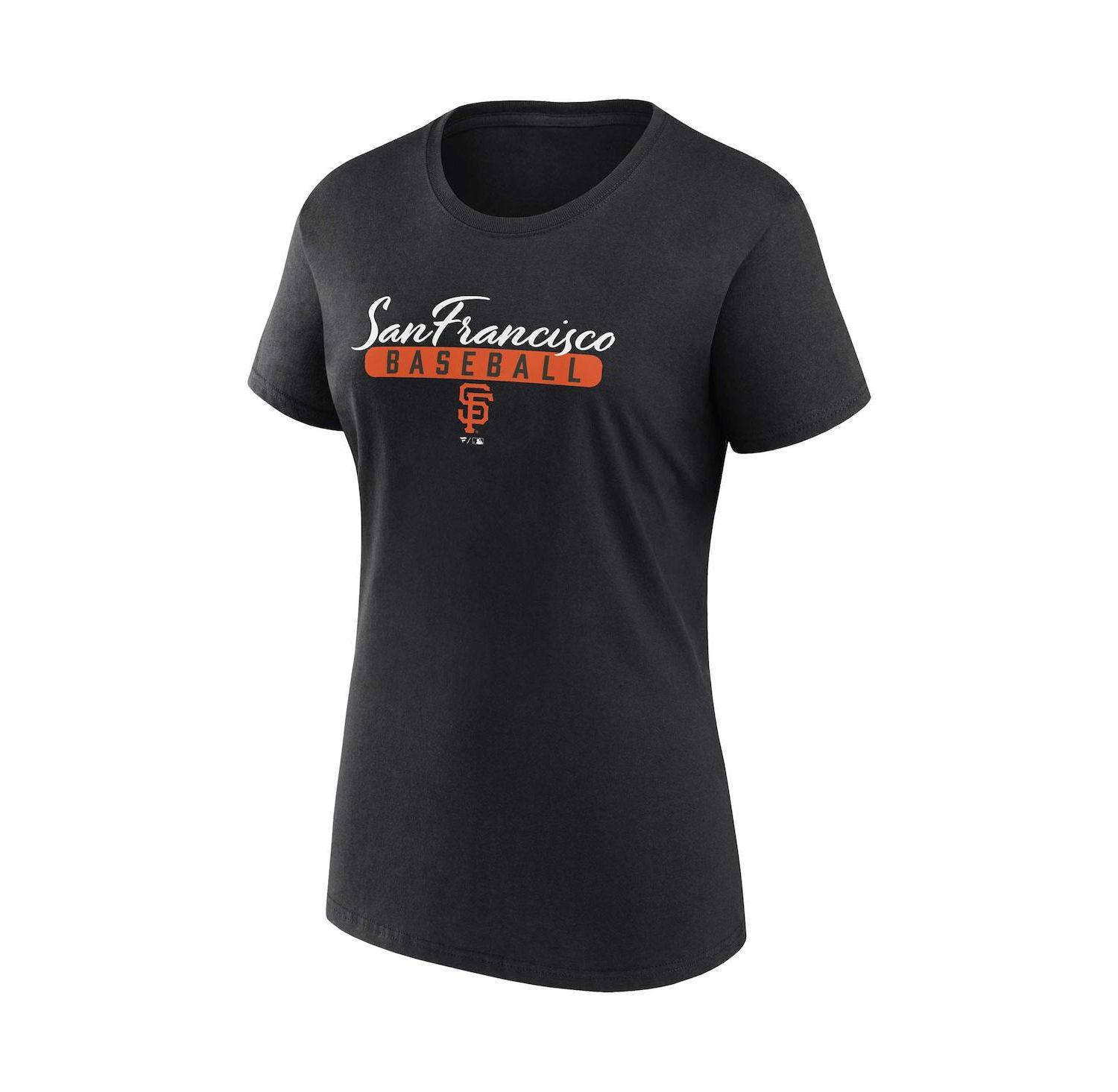 Women's Black, Orange San Francisco Giants Fan T-shirt Combo Set
