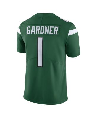 Men's Ahmad Sauce Gardner Gotham Green New York Jets Vapor Untouchable Limited Jersey
