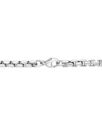 EFFY&reg; Men's Onyx & Black Spinel (1-1/5 ct. t.w.) Lion Dog Tag 22" Pendant Necklace in Sterling Silver & 14k Gold-Plate