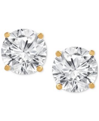 Certified Lab Grown Diamond Stud Earrings (6 ct. t.w.) in 14k Gold