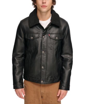 Levi's sherpa moto jacket best sale