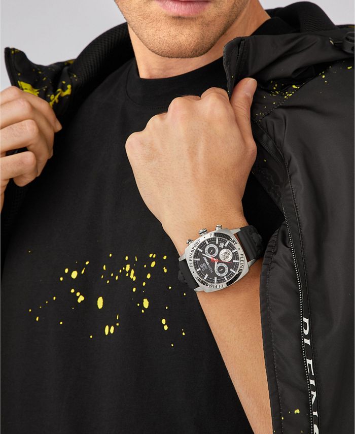 Plein Sport Wildcat Silver Chronograph Watch 40mm main image 1