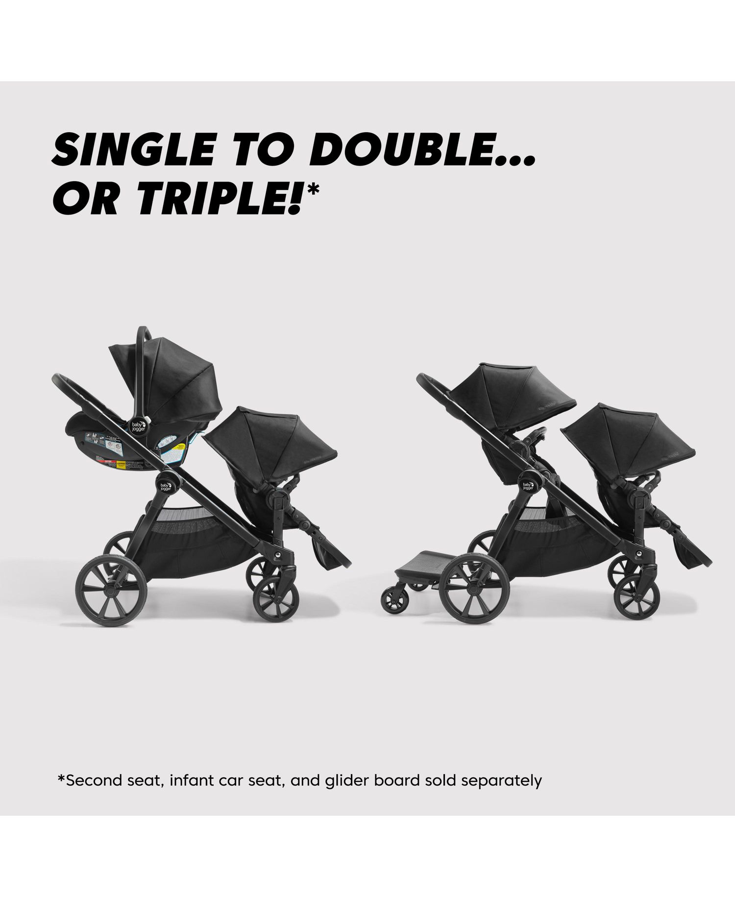 Baby City Select 2 - Eco Collection Stroller