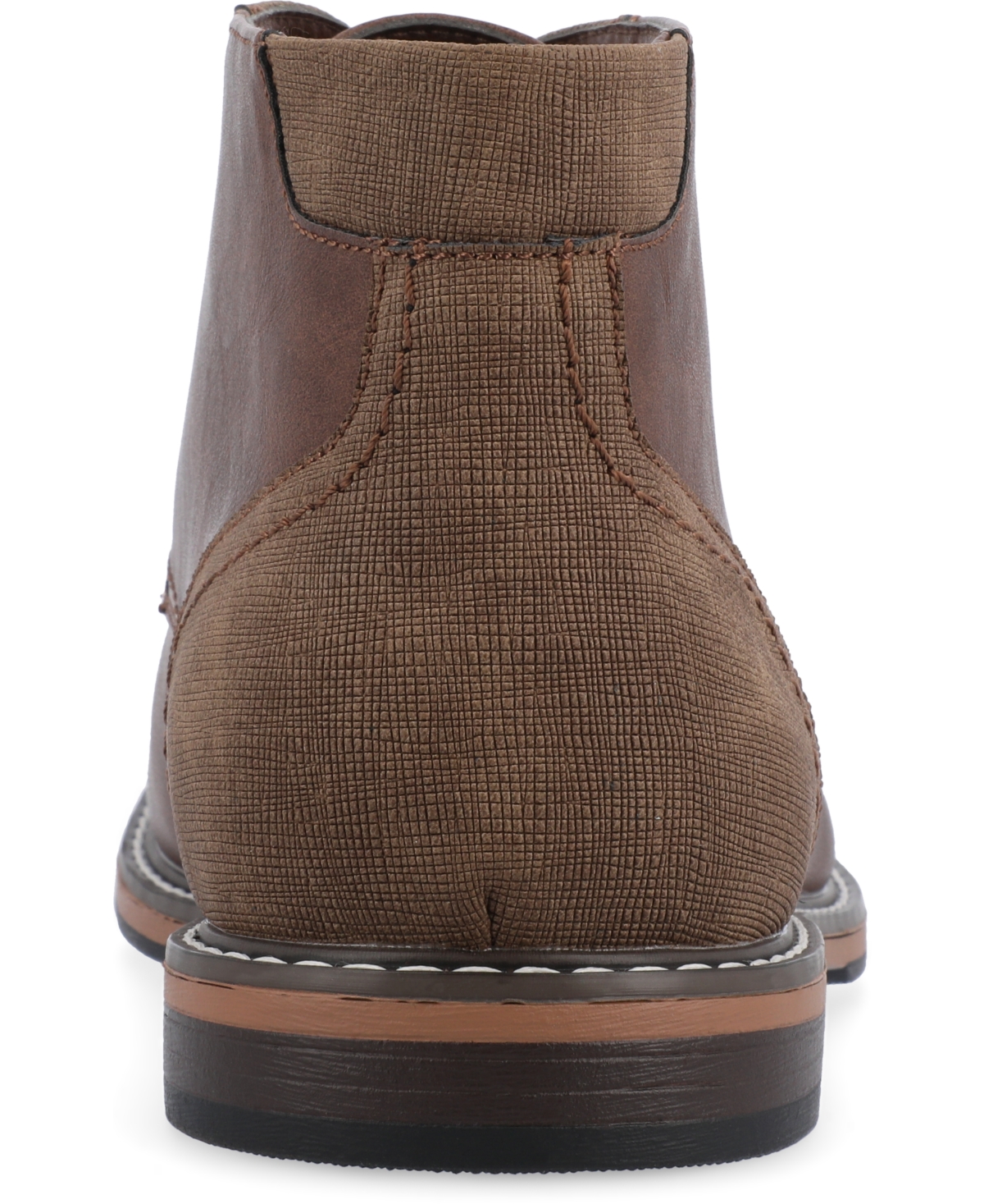 Vance Co. Men's Franco Wide Width Tru Comfort Foam Lace-Up Round Toe Chukka Boots