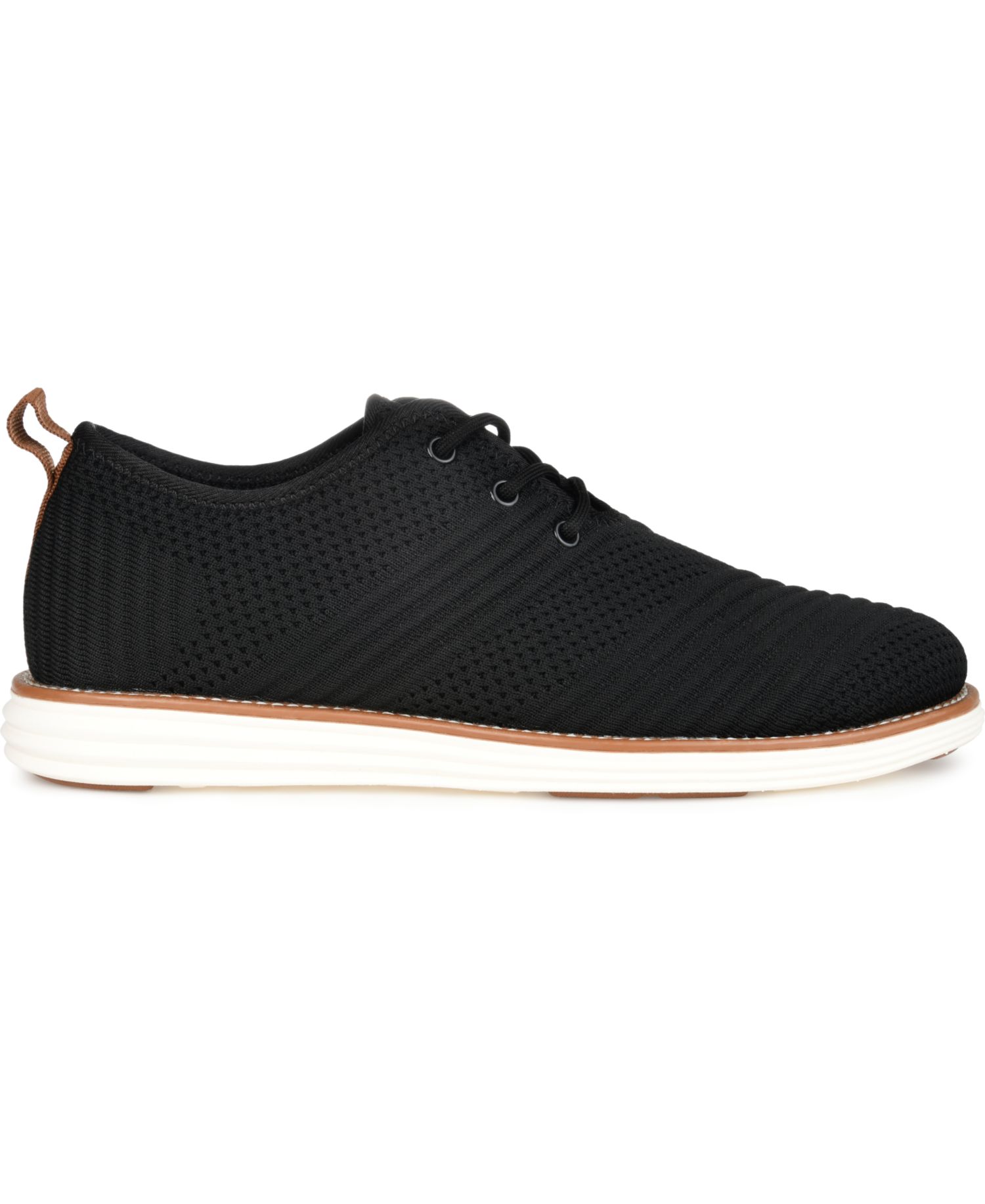 Men's Novak Wide Width Tru Comfort Foam Knit Lace-Up Round Toe Dress Shoes