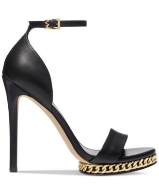 Michael Kors Jordyn Chain Embellished Ankle-Strap Dress