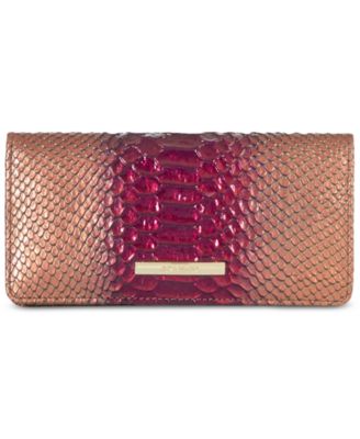Brahmin - Ady Pomegranate Harkness Leather Wallet