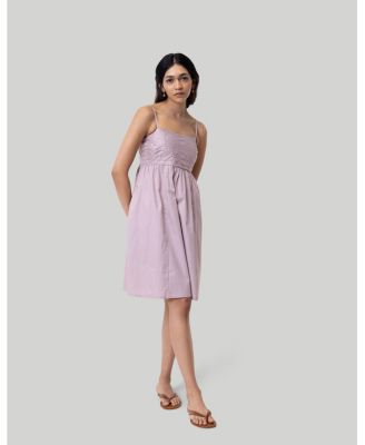 Women's Ruched Strappy Dress