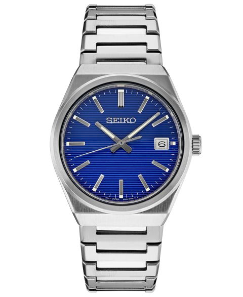 Мужские часы Seiko Essentials Stainless Steel Bracelet Watch 39mm