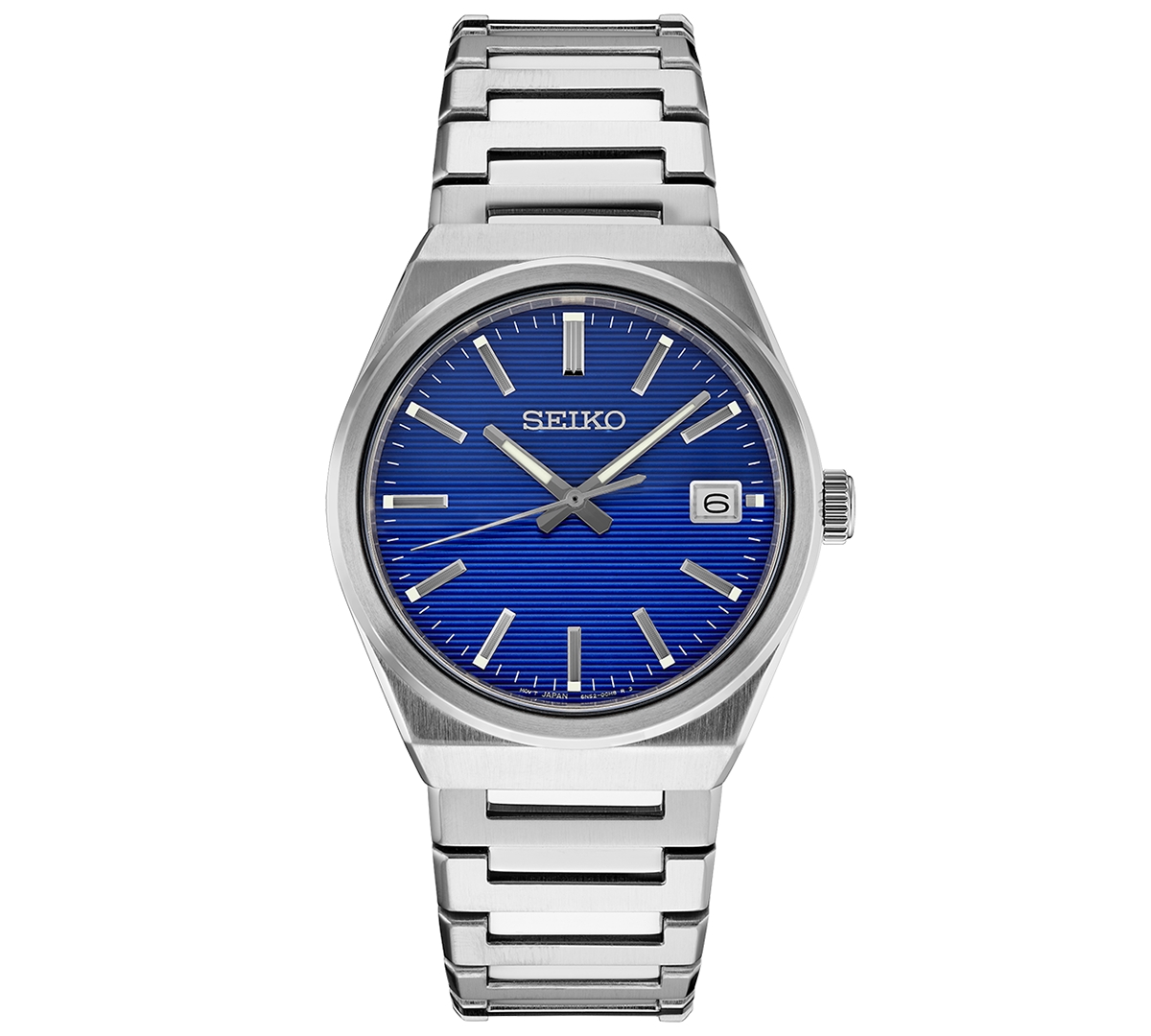 Men's Essentials Stainless Steel Bracelet Watch 39mm - Blue