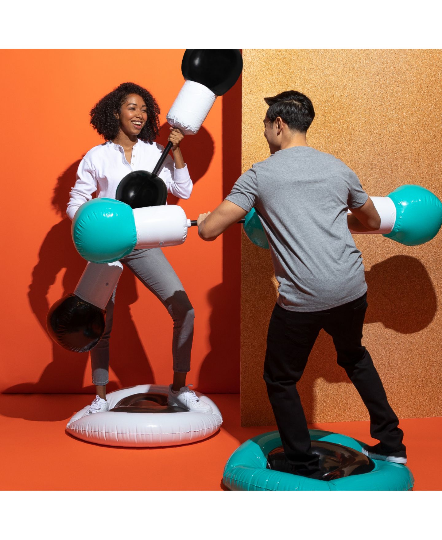 Детские игрушки Black Series Inflatable Push Bumpers Sparring Set — фото 5