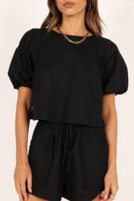 Women's Chelsey Linen Top and Short Set