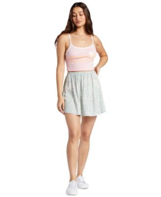 Roxy - Juniors' Para Paradise Woven Circle Mini Skirt