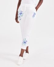 Macys cheap white capris