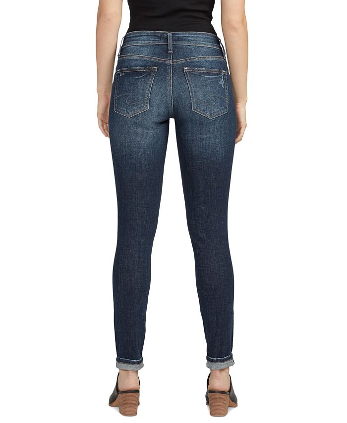 Silver Jeans Co. Women's Girlfriend Slim-Leg Jeans - Macy's