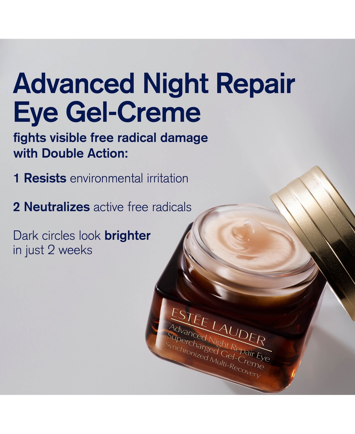 Shop Estée Lauder Advanced Night Repair Eye Supercharged Gel-creme, 0.17 Oz. In No Color