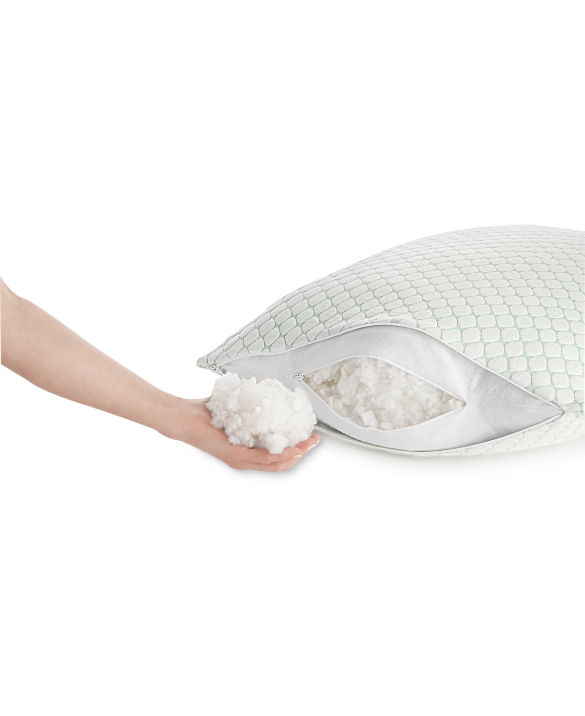 Charter Club Cooling Custom Comfort Pillow Created For Macys In White