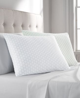 Charter Club Cooling Custom Comfort Pillow Standard Queen Exclusively at Macy s White