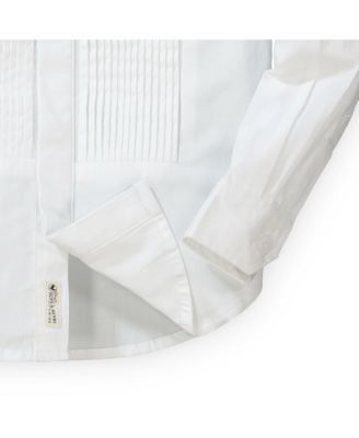 Boys' Tuxedo Button Down Shirt, Infant