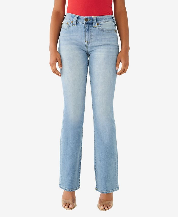 True Religion Women's Becca Bootcut Mid Rise Jeans - Macy's
