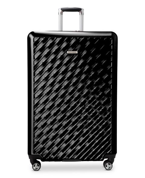 Чемодан Ricardo Melrose Hardside 29" Check-in Spinner Suitcase, цвет: Чёрный
