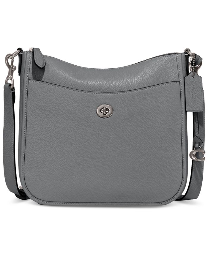 Pebble leather chaise crossbody 19 clearance