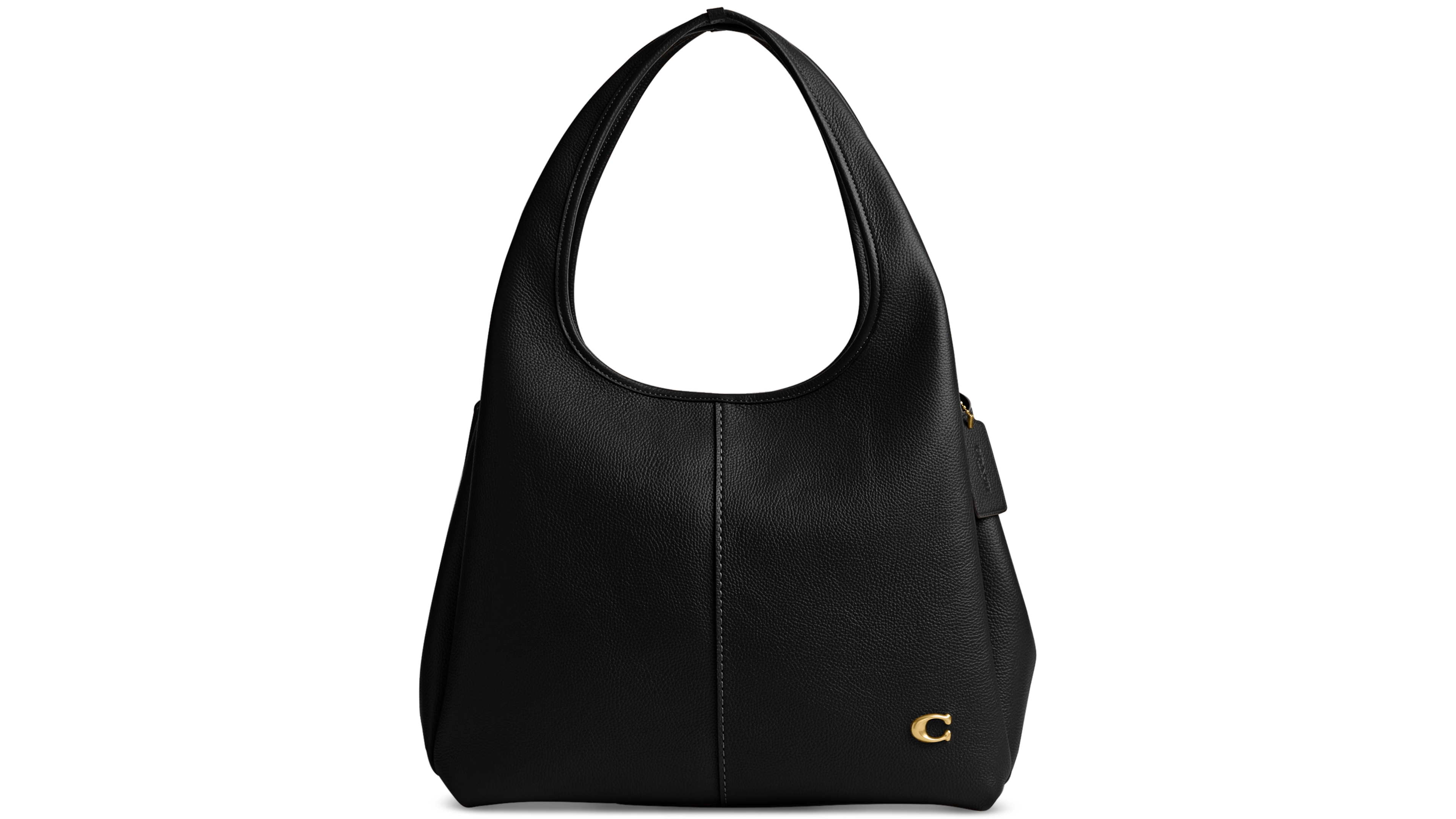Coach Lana Medium Pebble Leather Shoulder Bag