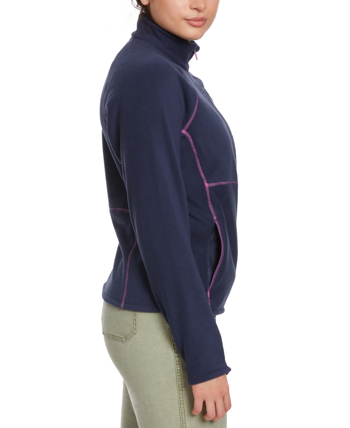 Bass Outdoor Women's Half-Zip Long-Sleeve Fleece