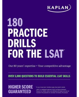 Barnes & Noble 180 Practice Drills For The LSAT- Over 5,000 Questions ...