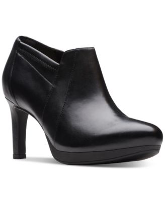 Clarks platform ankle boots on sale