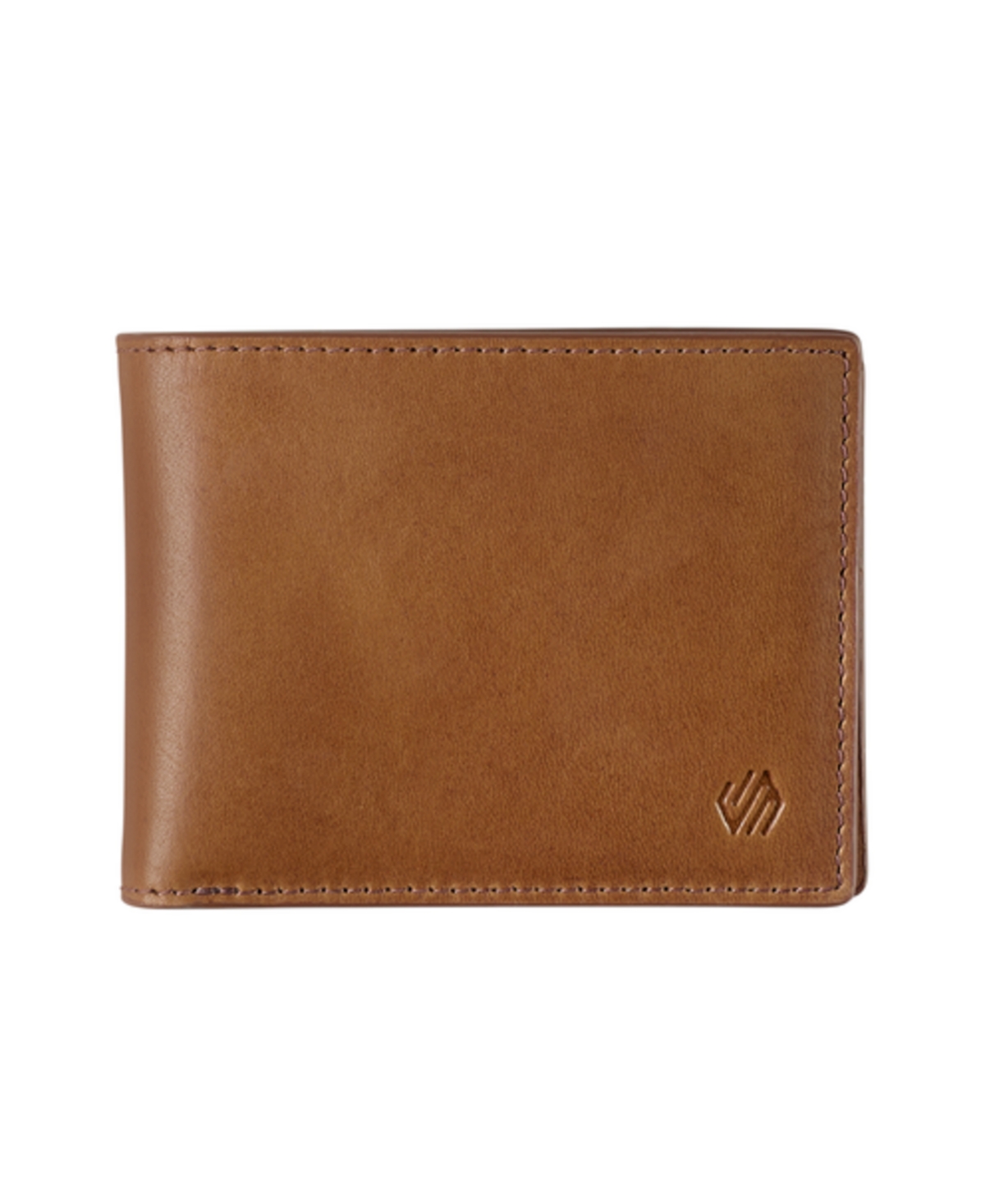 Johnston & Murphy Men's Rhodes 2-in-1 Billfold Wallet In Tan Full Grain Leather