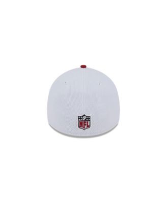Men's White, Cardinal Arizona Cardinals 2023 NFL Sideline 39THIRTY Flex Hat