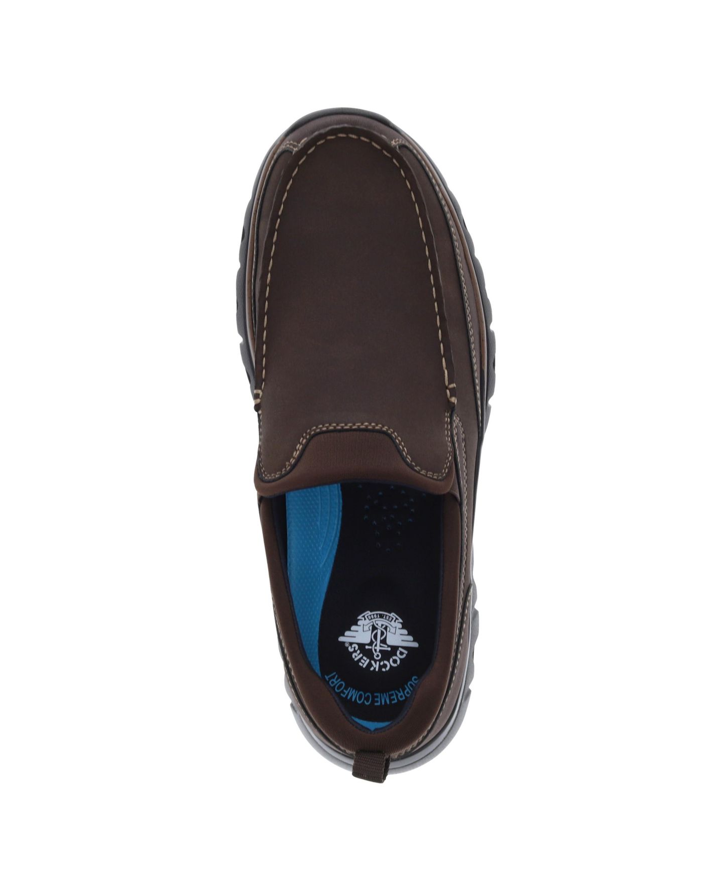 Мужские туфли Dockers Coban Slip-On, цвет: Тёмный коричневый — фото 4