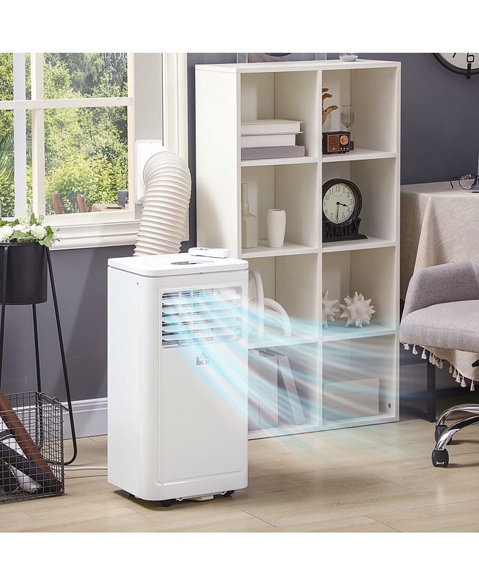 10000 BTU Portable Air Conditioner Evaporative Cooler, White