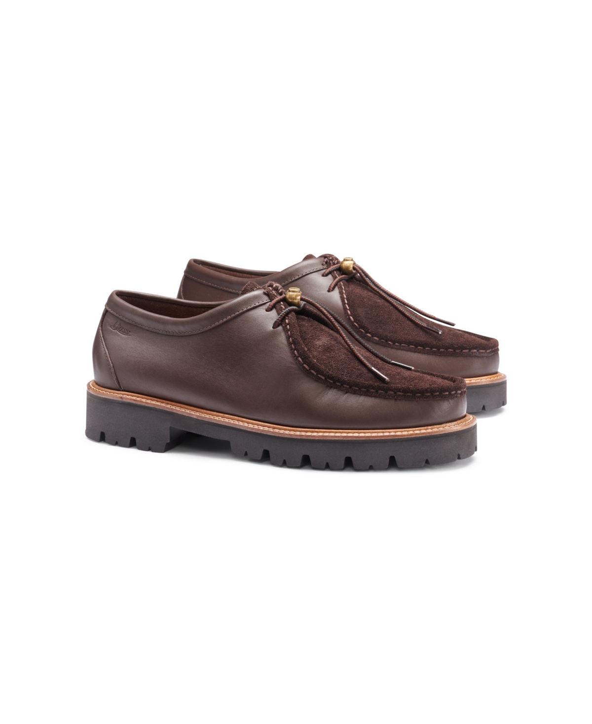 G.h.bass Men's Wallace Moc Hand Sewn Loafers - Brown