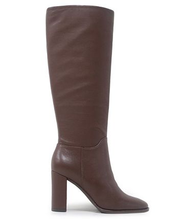 Kenneth Cole New York Women s Lowell Tall Calf Block Heel Macy s