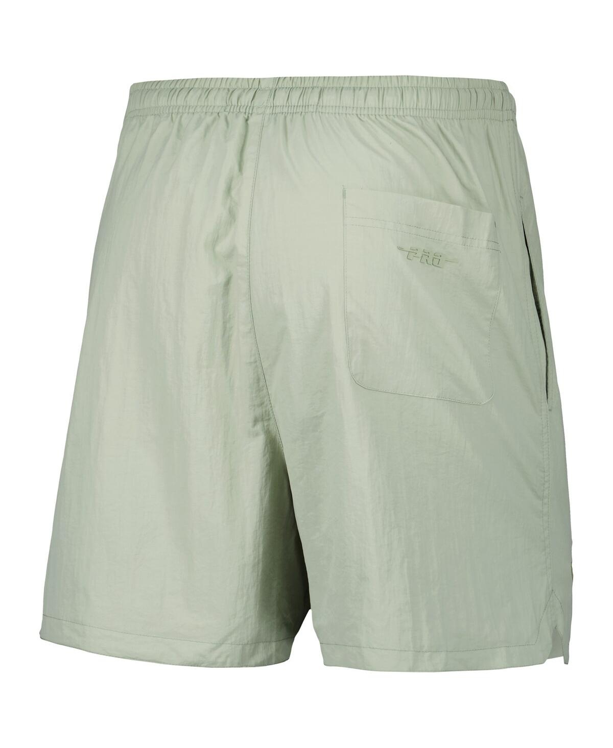 Pro Standard Men's  Light Green San Francisco 49ers Neutrals 2.0 Woven Shorts In Light Green