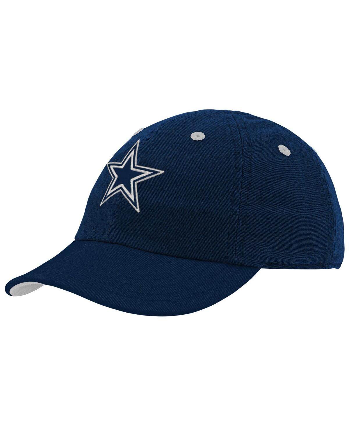 Outerstuff Babies' Infant Boys And Girls Navy Dallas Cowboys Team Slouch Flex Hat