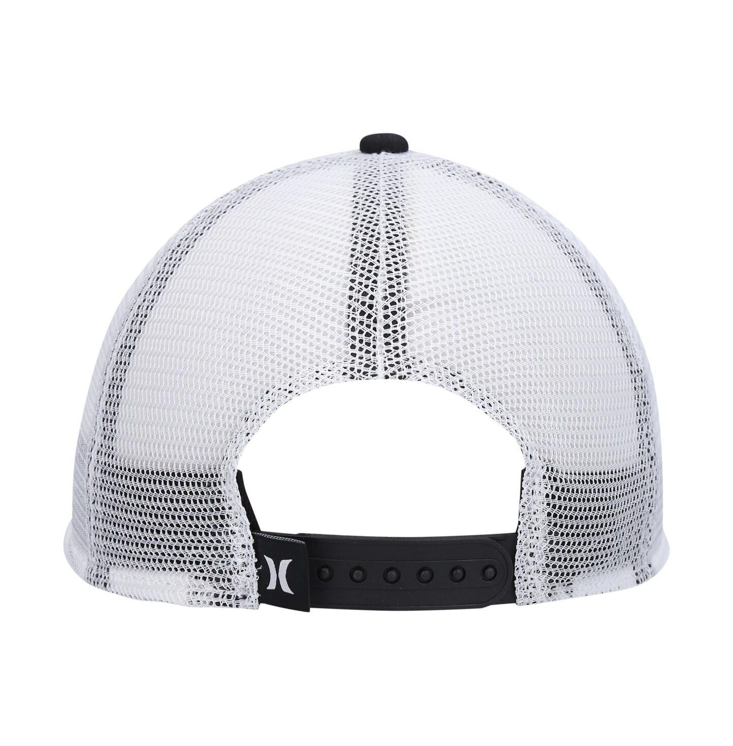 Мужская кепка Hurley Black, White Balboa Trucker Snapback Hat — фото 5