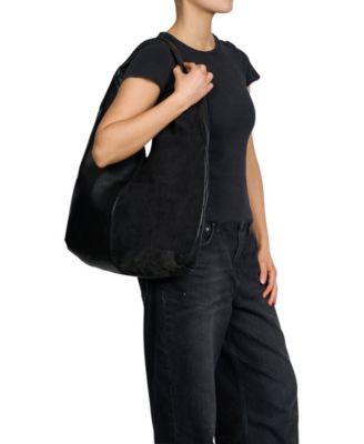 Lenora Faux Leather Hobo Bag