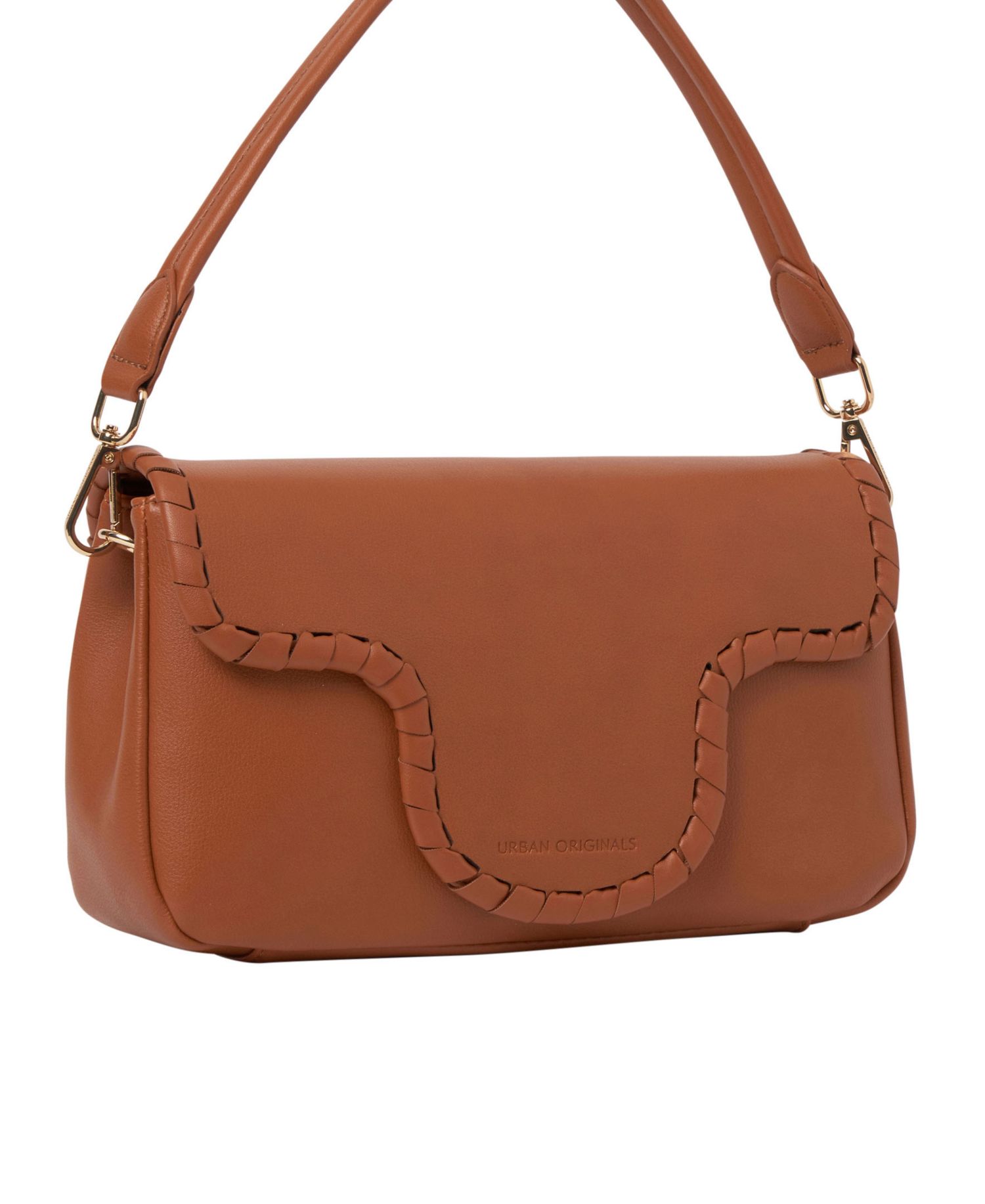 Misty Faux Leather Crossbody Bag