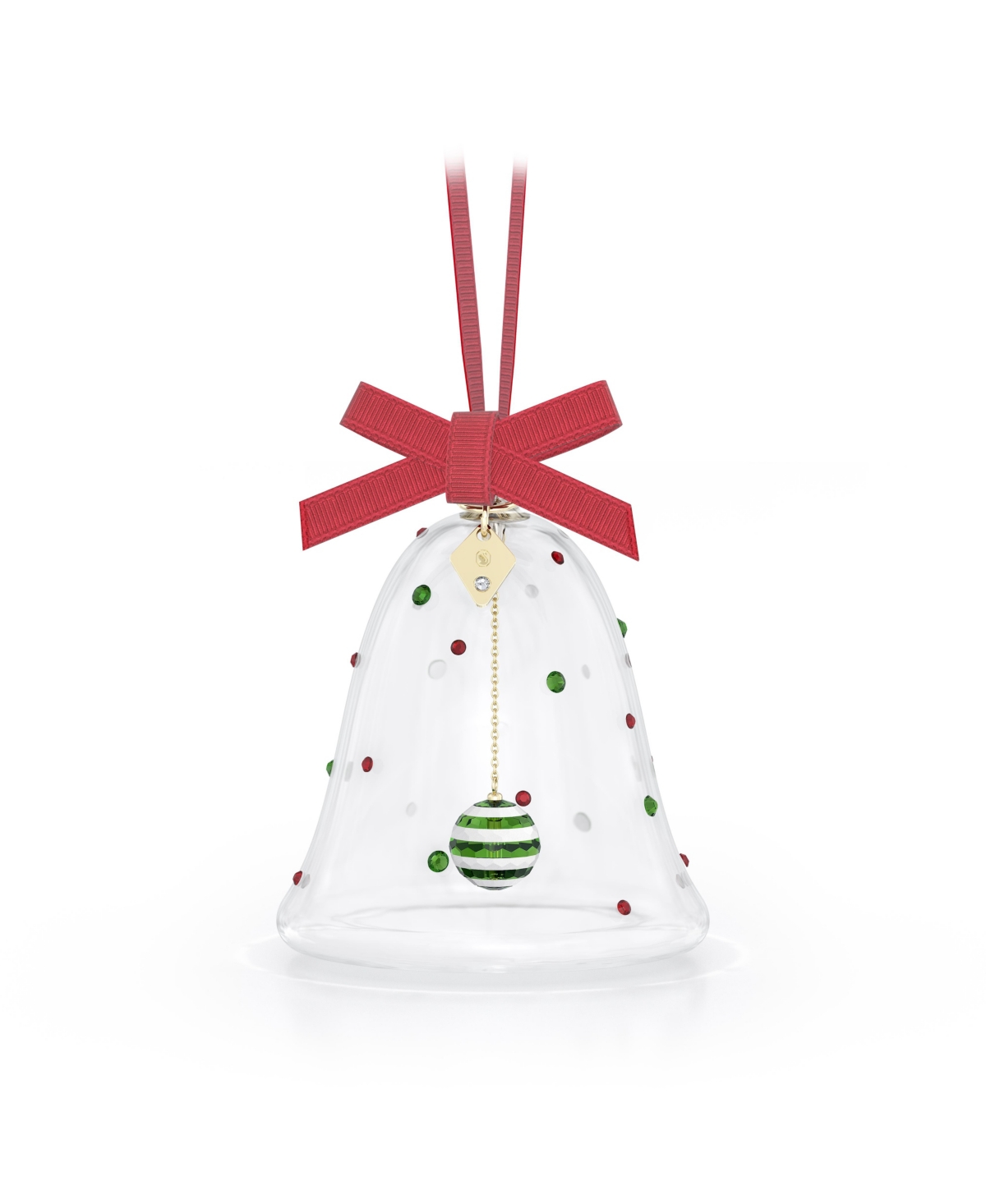 Swarovski Holiday Cheers Dulcis Bell Ornament In Multicolored