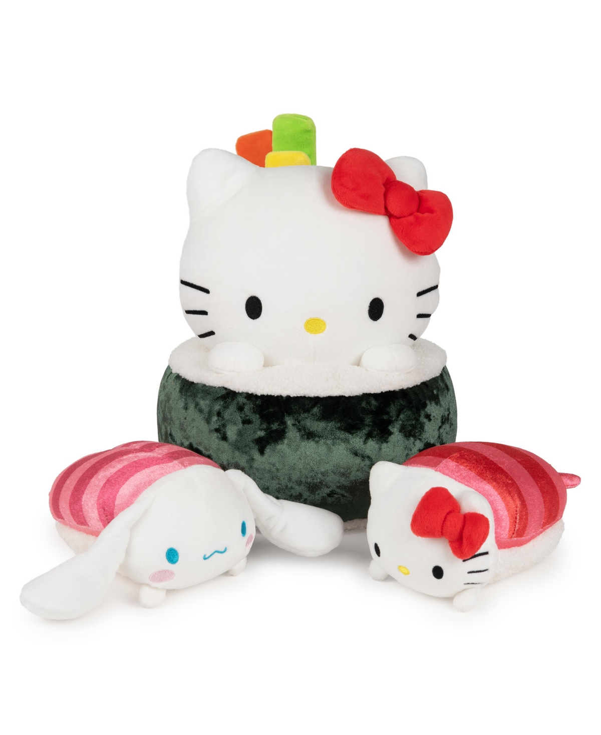Shop Hello Kitty Sushi Plush, Premium Stuffed Animal, 10" In Multi-color