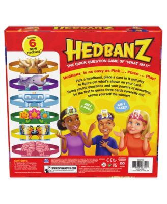 Spin Master Hedbanz – Ratespiel Für Kinder, Neuauflage Mit Frischen Karten, Spaßiges Familien-Spiel